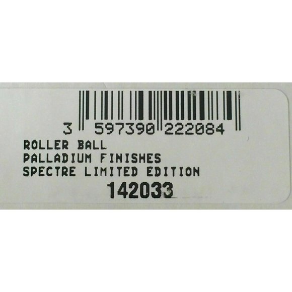 ST Dupont James Bond Spectre Limited Edition 142033 Rollerball Pen 1132/1963 - Picture 8 of 9